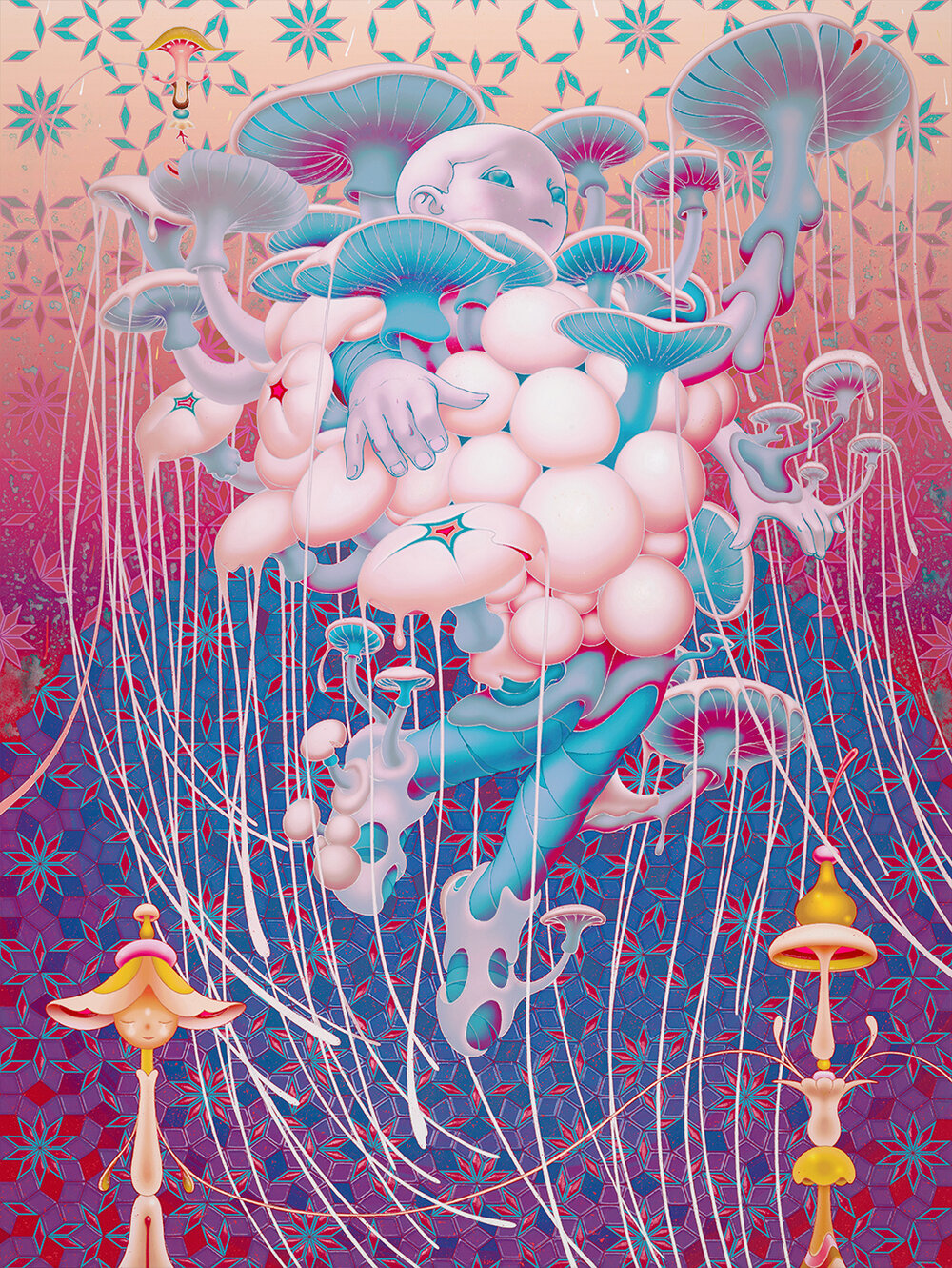 Champignon painting by James Jean for Jimin (of BTS)