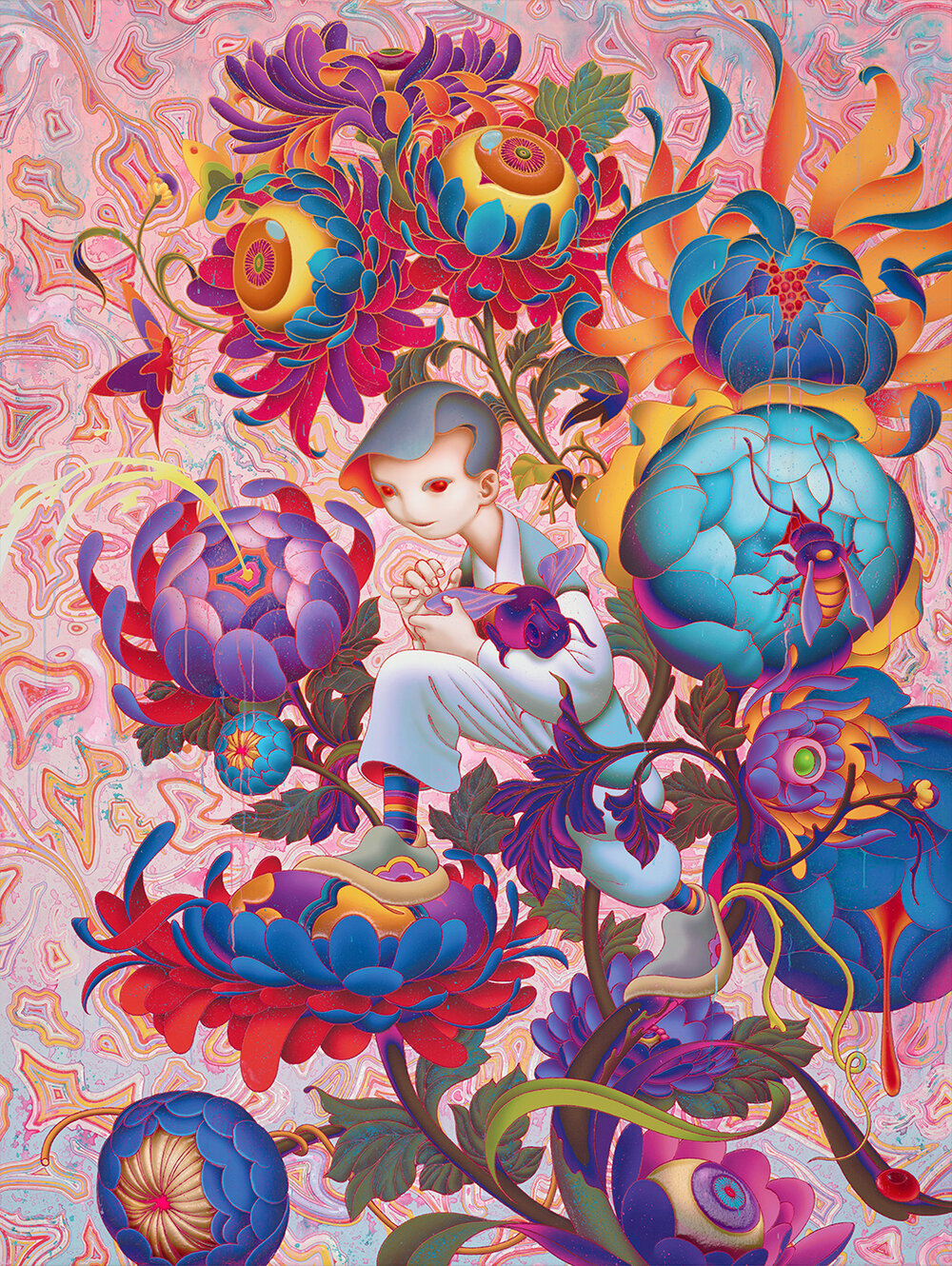Narcissus Painting by James Jean for Jin (of BTS)