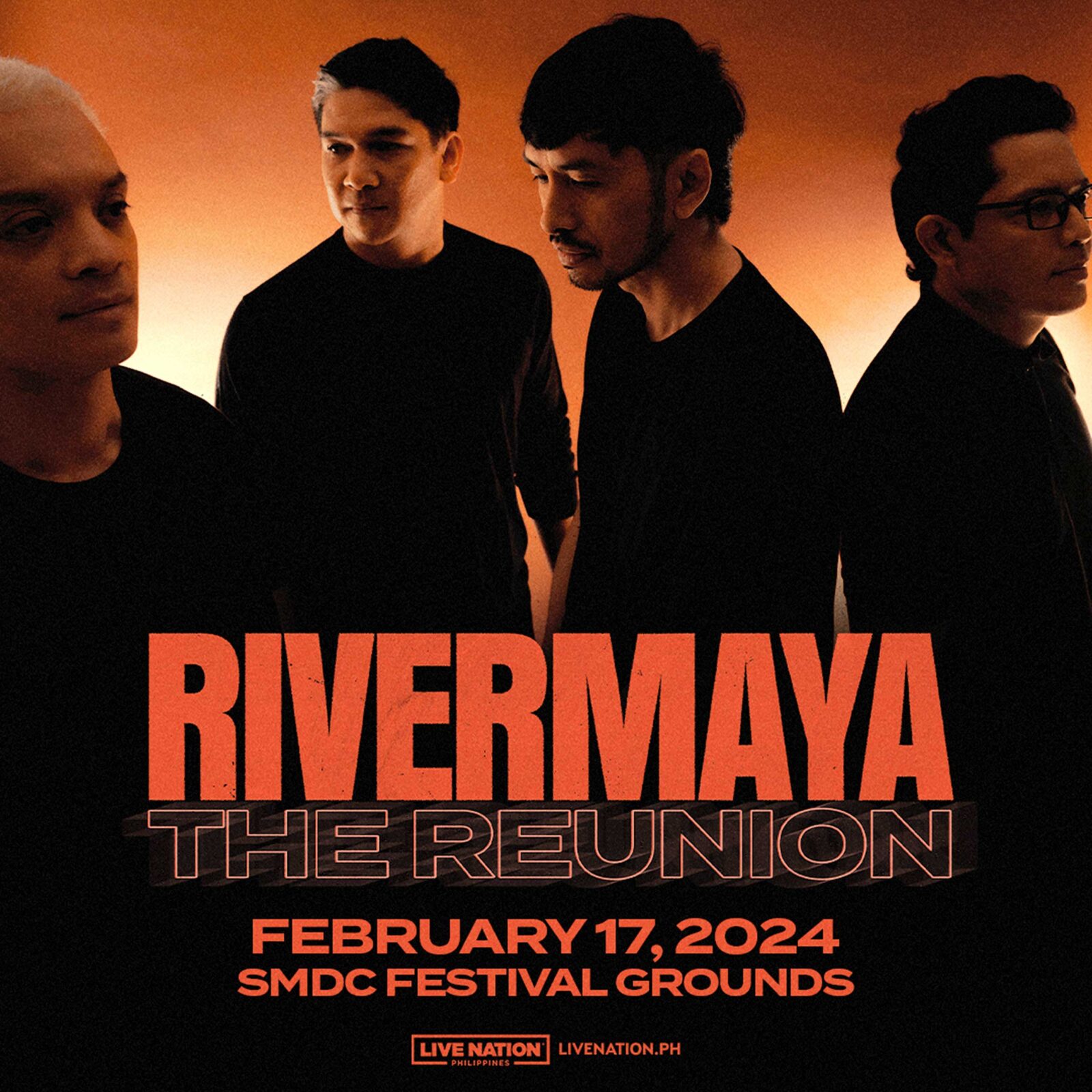 Rivermaya reunion concert poster