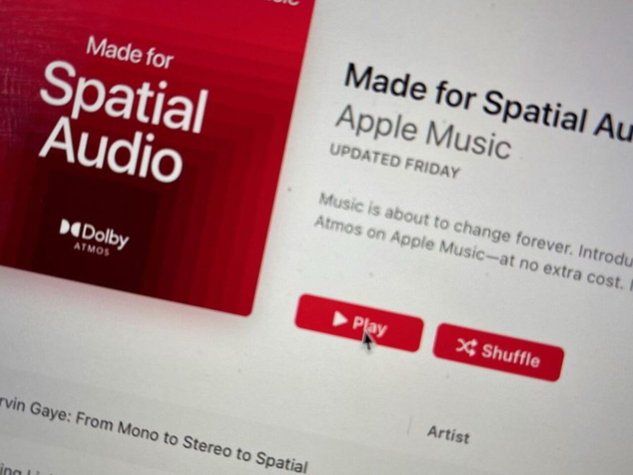 Apple Music Spatial Audio