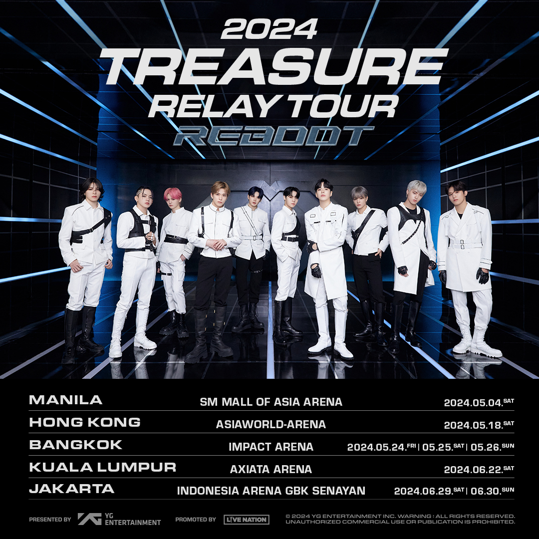 TREASURE RELAY TOUR [REBOOT] 2024