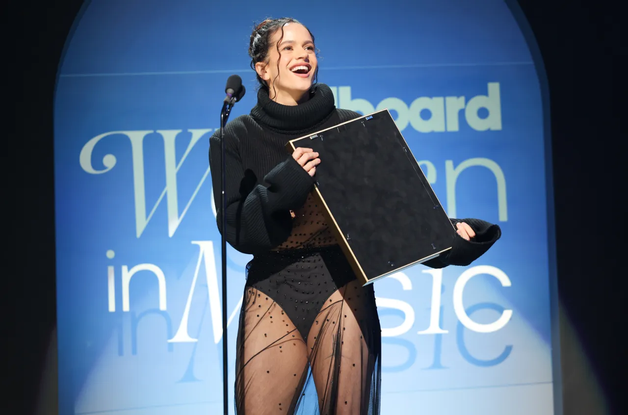 Rosalia at the 2023 Billboard Women in Music