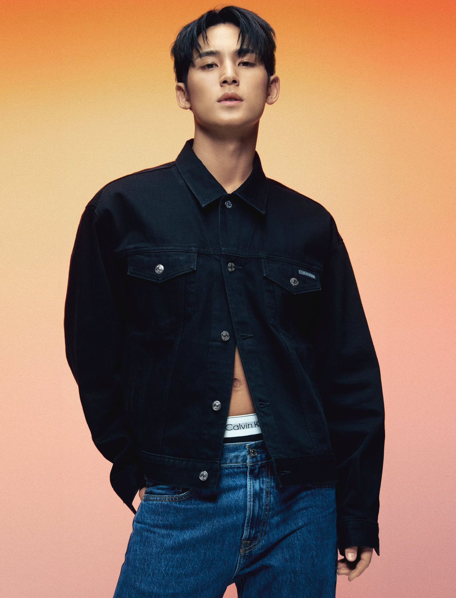 mingyu seventeen calvin klein fall 2024