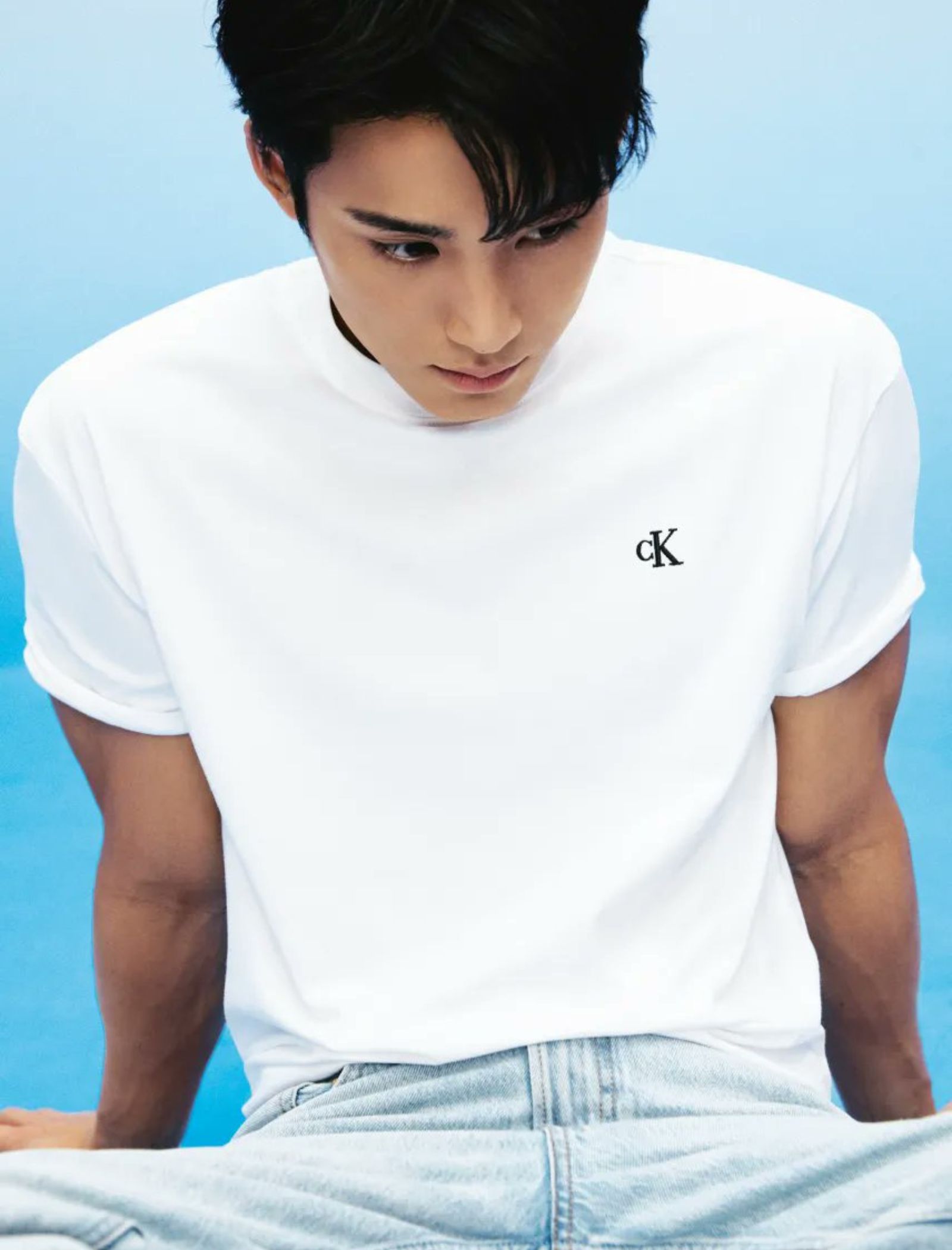 mingyu seventeen calvin klein fall 2024