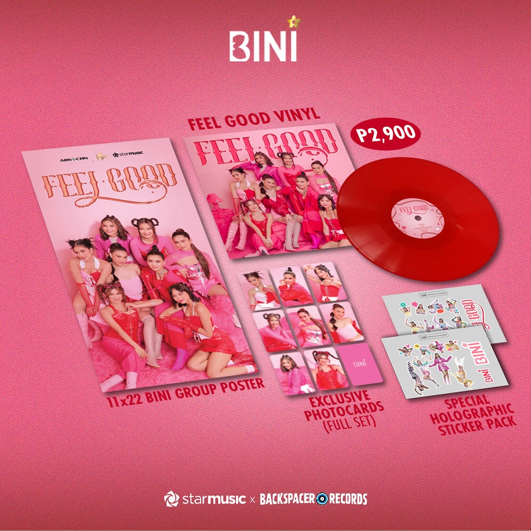 bini feel good vinyl backspacer records