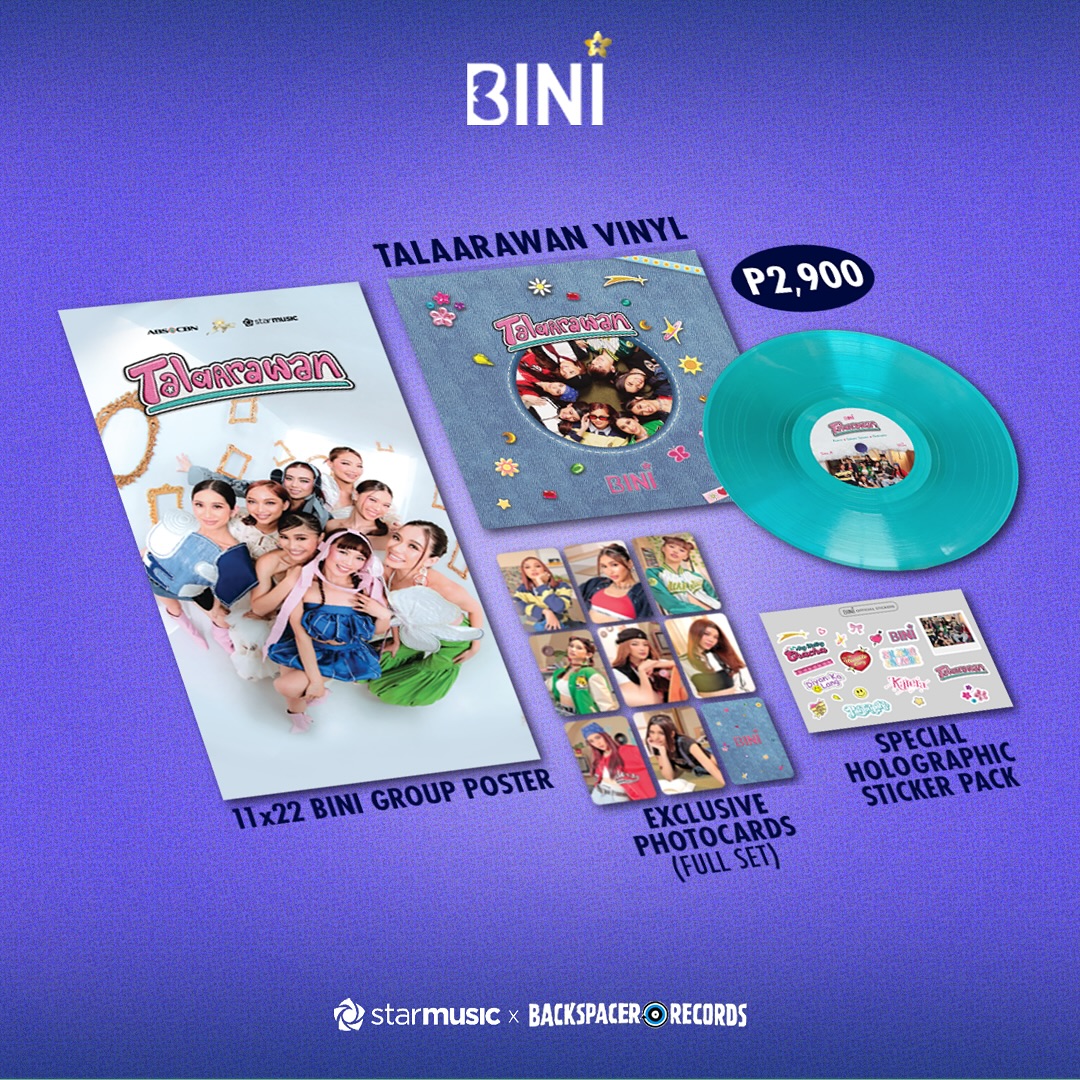 bini talaarawan vinyl backspacer records