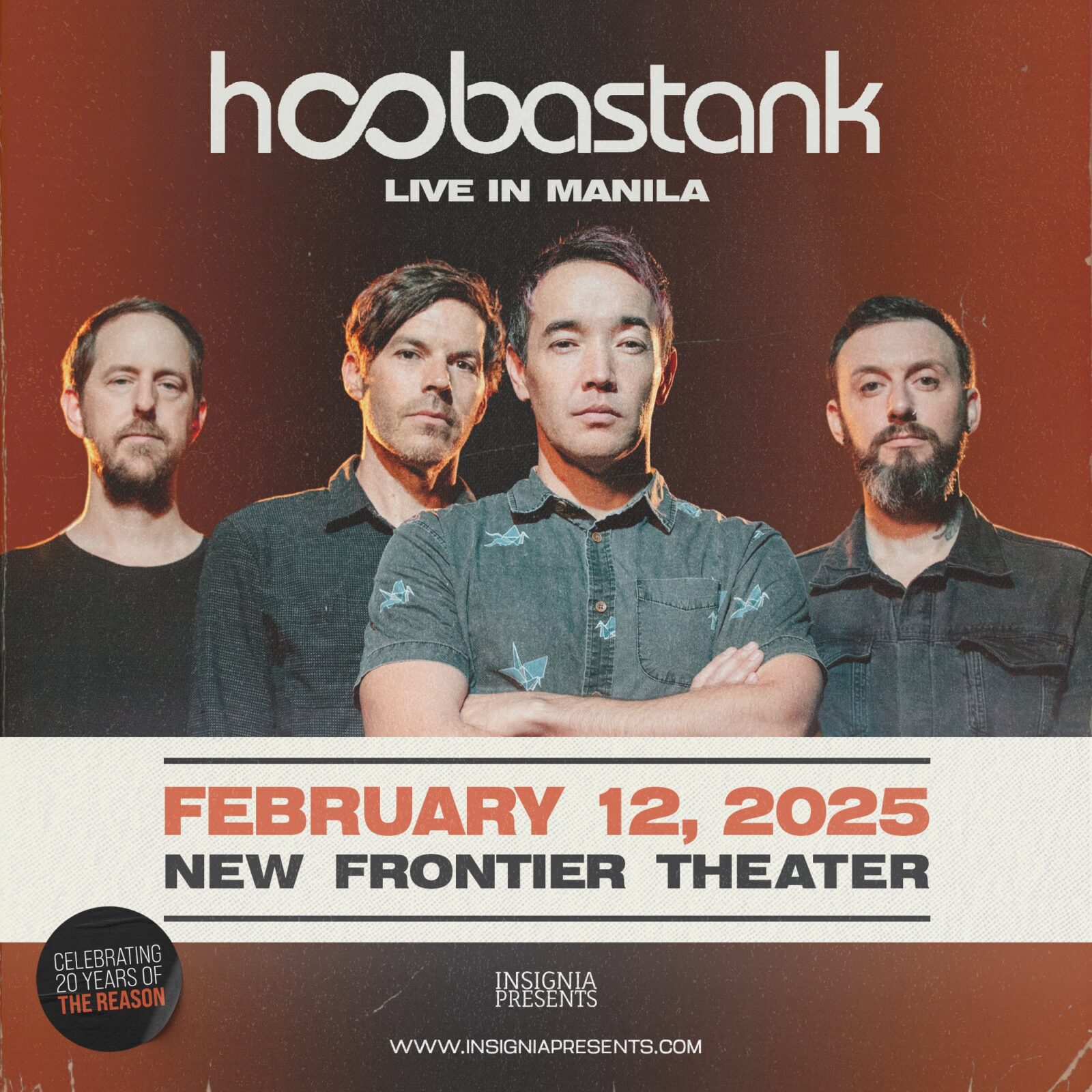 hoobastank live in manila 2025 new frontier theater tickets