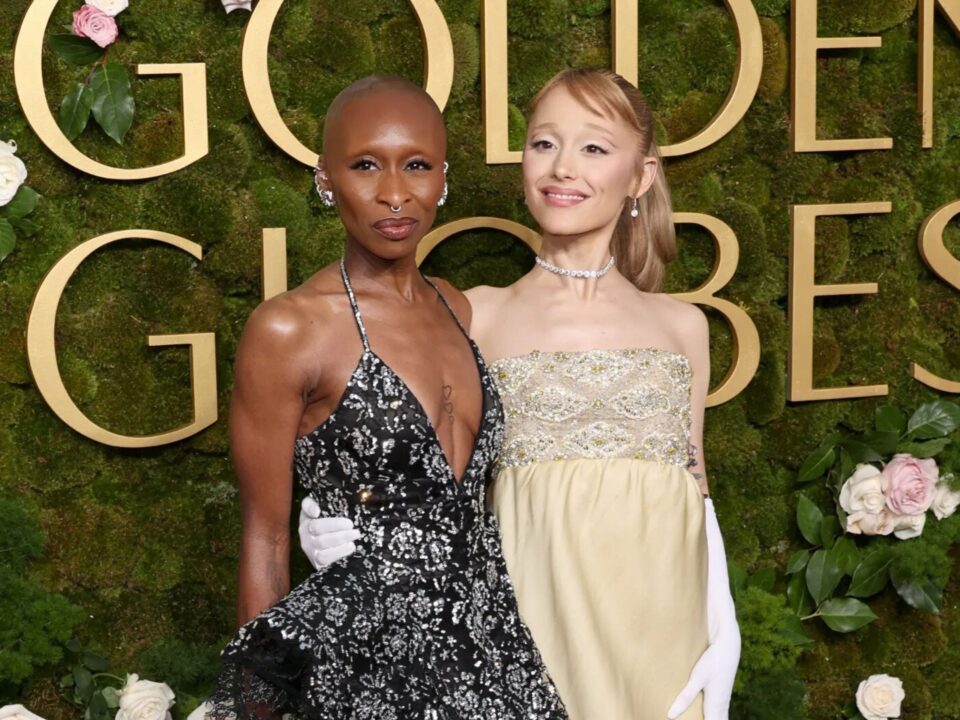 wicked ariana grande cynthia erivo golden globes 2025