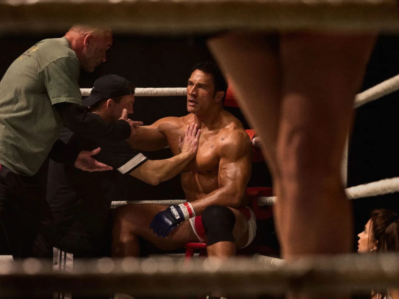 the smashing machine a24 dwayne the rock johnson biopic sports drama