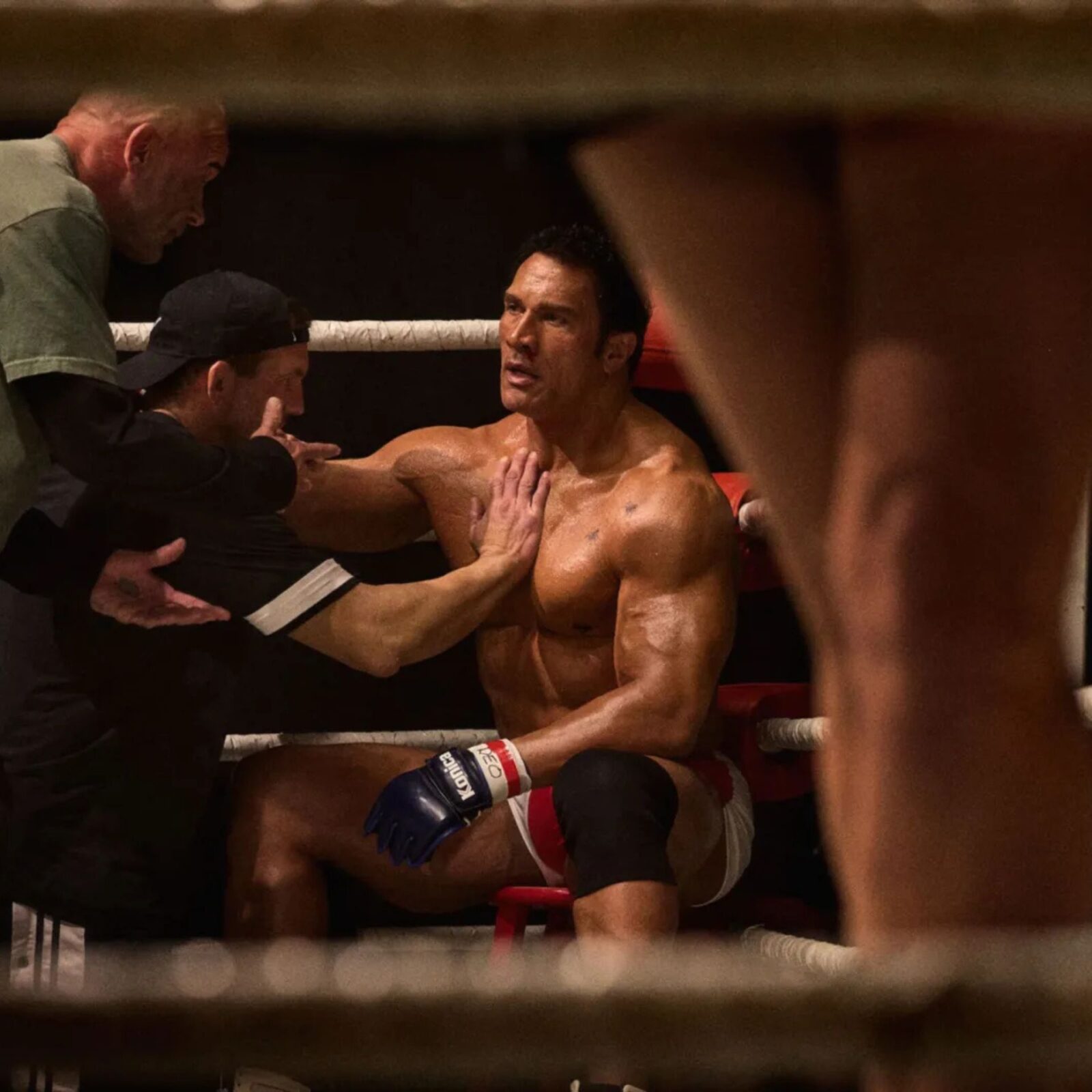 the smashing machine a24 dwayne the rock johnson biopic sports drama